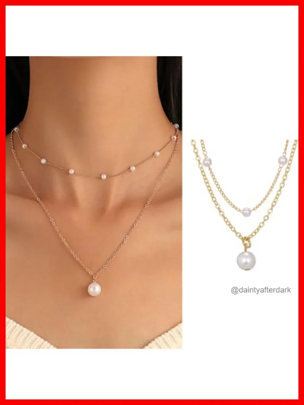 16 Pcs Gold Plated Choker Layering Necklace Set Trendy Dainty Pendant Necklaces
